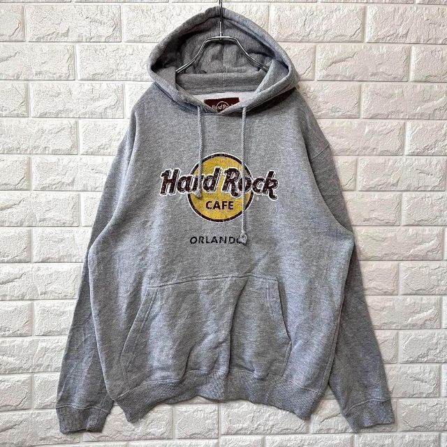 Hard Rock CAFE(ハードロックカフェ)のビッグサイズ★ハードロックカフェ HardRockCAFE プルオーバーパーカー メンズのトップス(パーカー)の商品写真