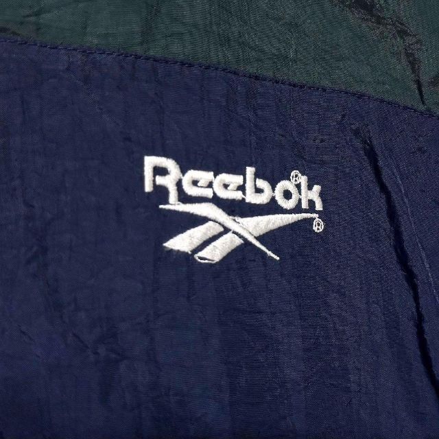 Reebok   刺繍デカロゴリーボックReebokバイカラーナイロン