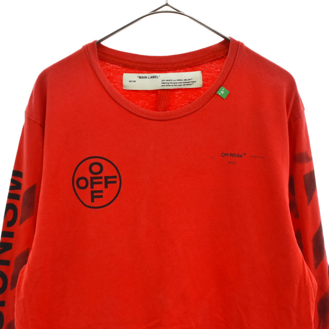 OFF-WHITE オフホワイト 19SS DIAG STENCIL L/S TEE ダイアゴナル