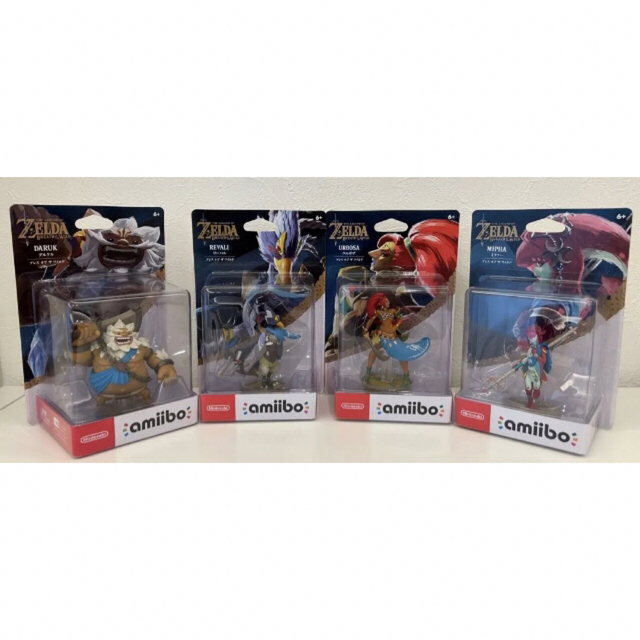 【新品未開封】amiibo ゼルダの伝説 4体セット