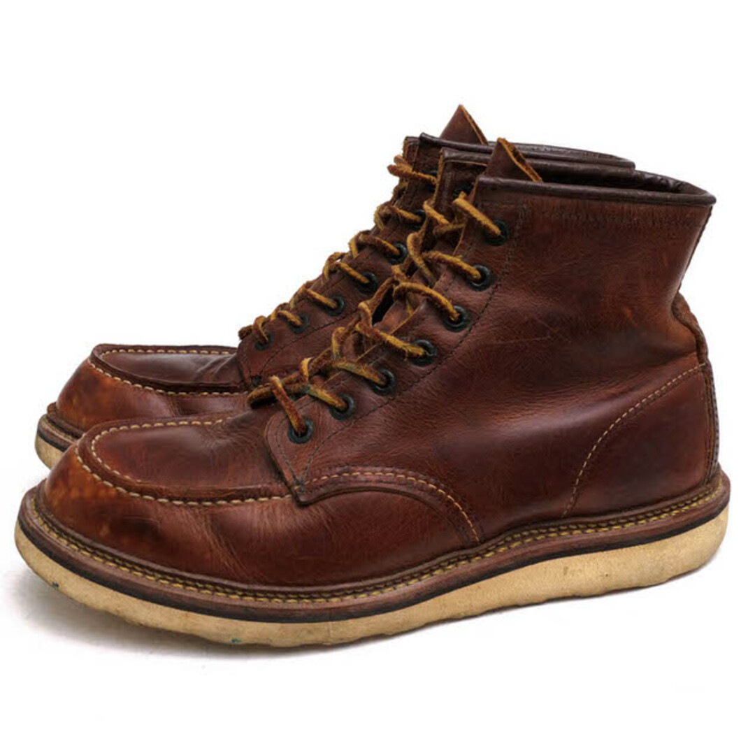 REDWING(レッドウィング)のレッドウィング／RED WING ワークブーツ シューズ 靴 メンズ 男性 男性用レザー 革 本革  1907 Classic Work 6inch Legacy Moc IRISH SETTER アイリッシュセッター トラクショントレッドウェッジソール モックトゥ 定番 グッドイヤーウェルト製法 メンズの靴/シューズ(ブーツ)の商品写真