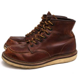 レッドウィング(REDWING)のレッドウィング／RED WING ワークブーツ シューズ 靴 メンズ 男性 男性用レザー 革 本革  1907 Classic Work 6inch Legacy Moc IRISH SETTER アイリッシュセッター トラクショントレッドウェッジソール モックトゥ 定番 グッドイヤーウェルト製法(ブーツ)