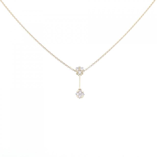 メーカー公式ショップ】 750YG/K18YG ダイヤモンド ネックレス