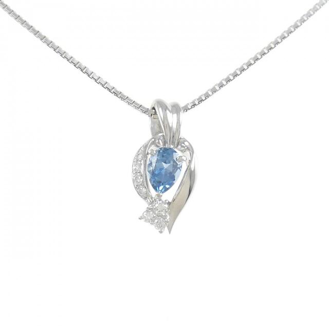 PT アクアマリン ネックレス 0.77CT | www.innoveering.net
