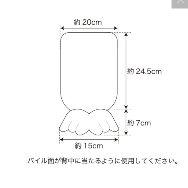 3COINS(スリーコインズ)の汗取りパット　2点　スリーコインズ　3coins スリコ　汗とりパット　天使の羽 キッズ/ベビー/マタニティのこども用ファッション小物(その他)の商品写真