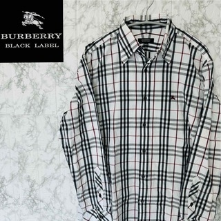 BURBERRY BLACK LABEL - 極美品 バーバリーブラックレーベル シャツ 