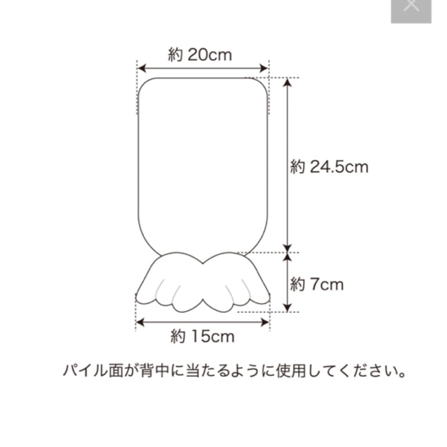 3COINS(スリーコインズ)の汗とりパット　2点　スリーコインズ　3coins スリコ　天使の羽　汗取りパット キッズ/ベビー/マタニティのこども用ファッション小物(その他)の商品写真