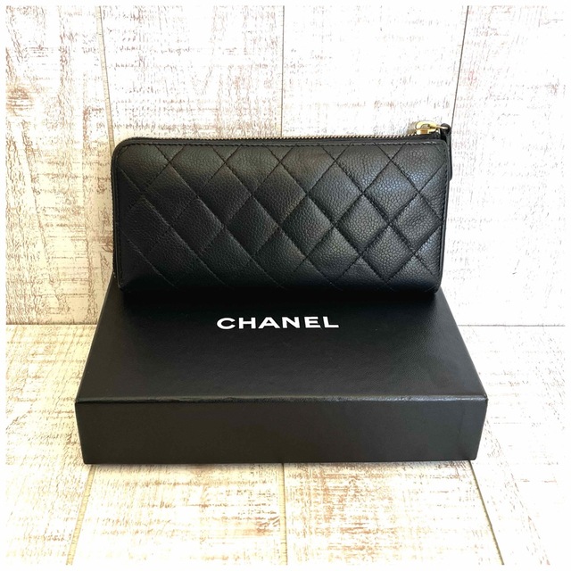 CHANEL(シャネル)の早いもの勝ち✨人気シャネル長財布キャビアスキン レディースのファッション小物(財布)の商品写真