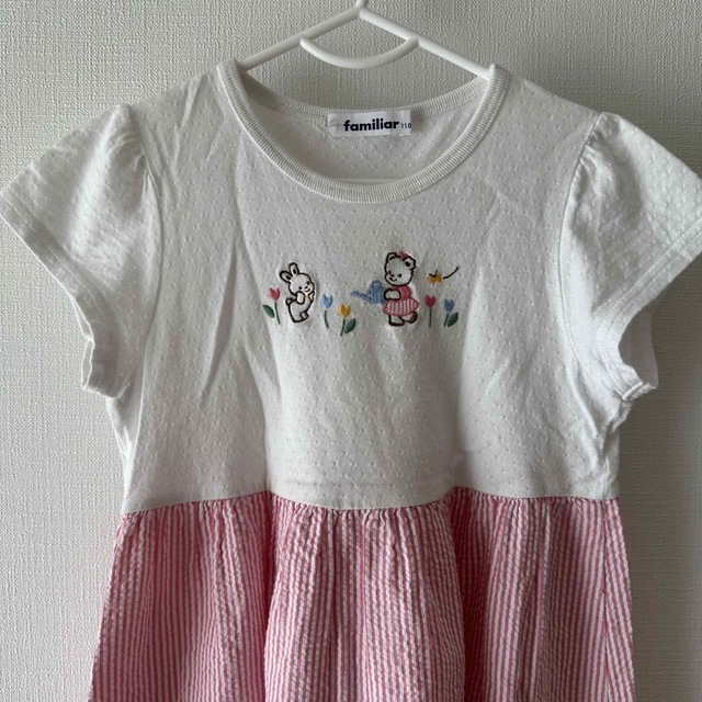 familiar(ファミリア)のfamiliar ワンピース サイズ110cm キッズ/ベビー/マタニティのキッズ服女の子用(90cm~)(ワンピース)の商品写真