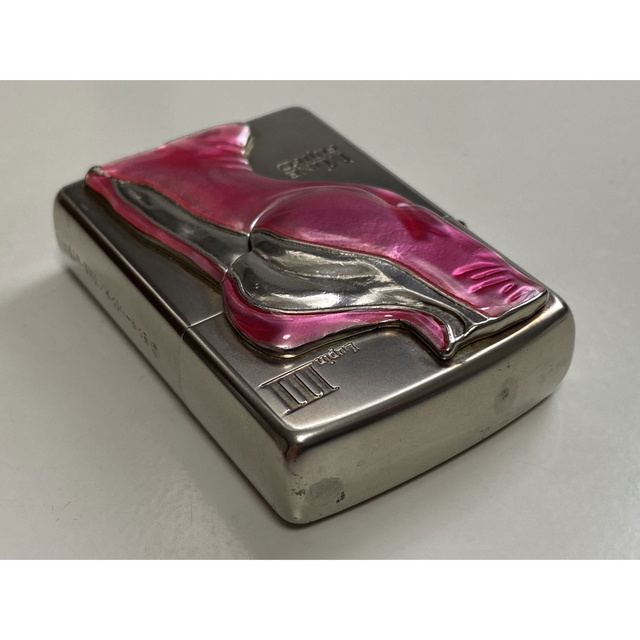 Zippo/ライター/峰不二子/ルパン/限定/ピンク/シルバー/スーツ/ジッポー-