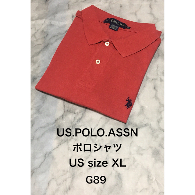 U.S. POLO ASSN.(ユーエスポロアッスン)の【レア】US古着 XL ビッグサイズ US.POLO.ASSN. ポロシャツ メンズのトップス(ポロシャツ)の商品写真