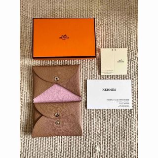 エルメス(Hermes)のエルメス　ガルヴィデュオ　名刺入れ　カードケース(コインケース/小銭入れ)