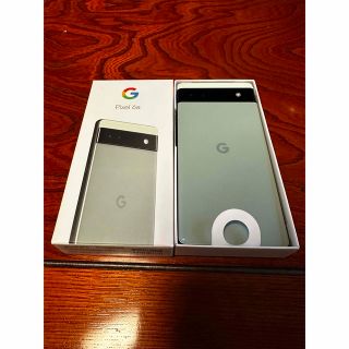 グーグルピクセル(Google Pixel)の新品 未使用google　Pixel6a Sage(スマートフォン本体)