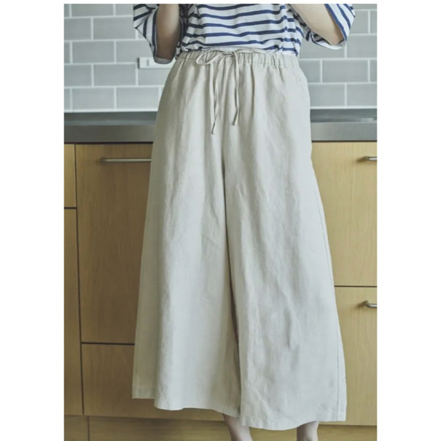 MUJI (無印良品) - 無印良品 ヘンプクロップドパンツ Sサイズ サンドベージュ 新品未使用ナチュラルの通販 by キャンディ's shop|ムジルシリョウヒンならラクマ