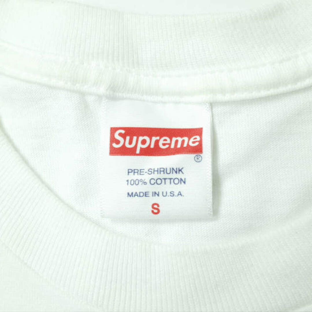 Milan Box Logo Tee Supreme ボックスロゴ　Tシャツ　白