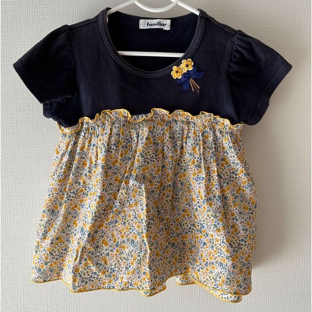 familiar(ファミリア)のfamiliar チュニック サイズ110cm キッズ/ベビー/マタニティのキッズ服女の子用(90cm~)(Tシャツ/カットソー)の商品写真