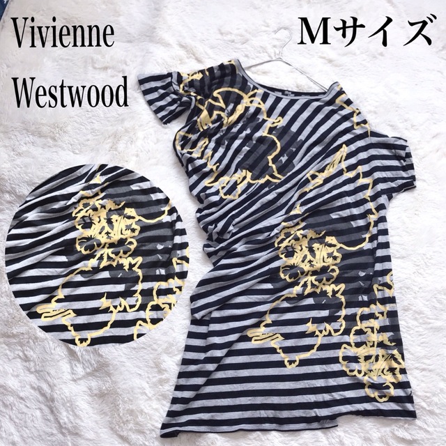 美品 Vivienne Westwood アシンメトリー 巻き ワンピース 総柄 | フリマアプリ ラクマ