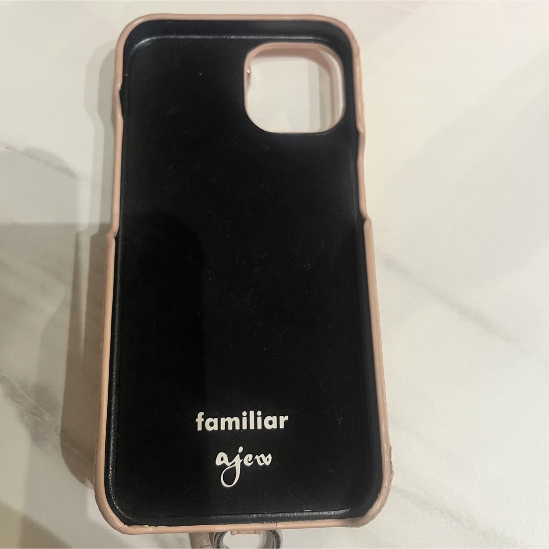 familiar(ファミリア)のfamiliar × ajew コラボケース iPhone13 スマホ/家電/カメラのスマホアクセサリー(iPhoneケース)の商品写真