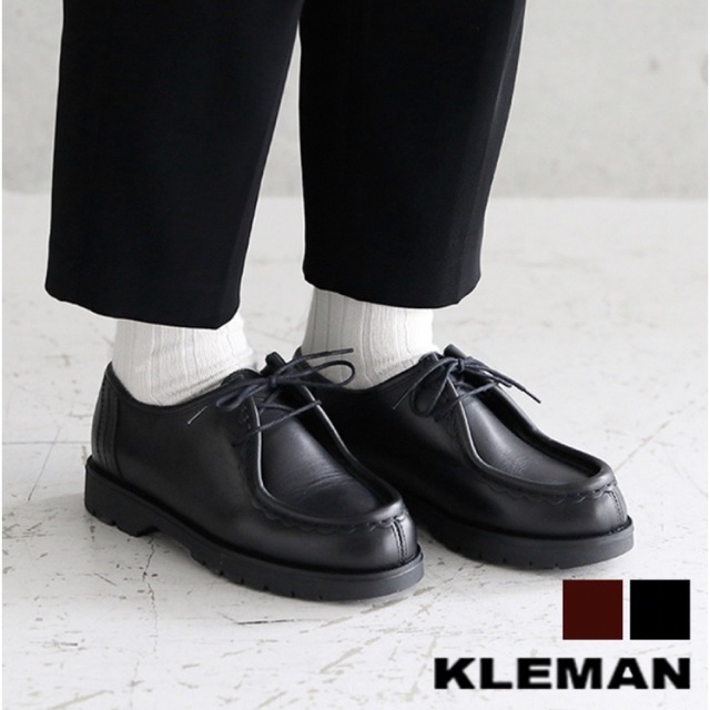 KLEMAN  Padre  チロリアンシューズ  黒  26.5