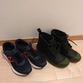 ニューバランス(New Balance)のnew balance　シューズ　レインシューズ　ワークマン(スニーカー)