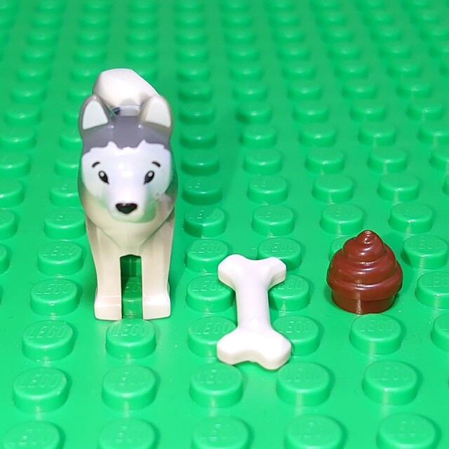 Lego(レゴ)の【新品】LEGO 犬セット《ハスキー》レゴ ミニフィギュアアイテム キッズ/ベビー/マタニティのおもちゃ(知育玩具)の商品写真