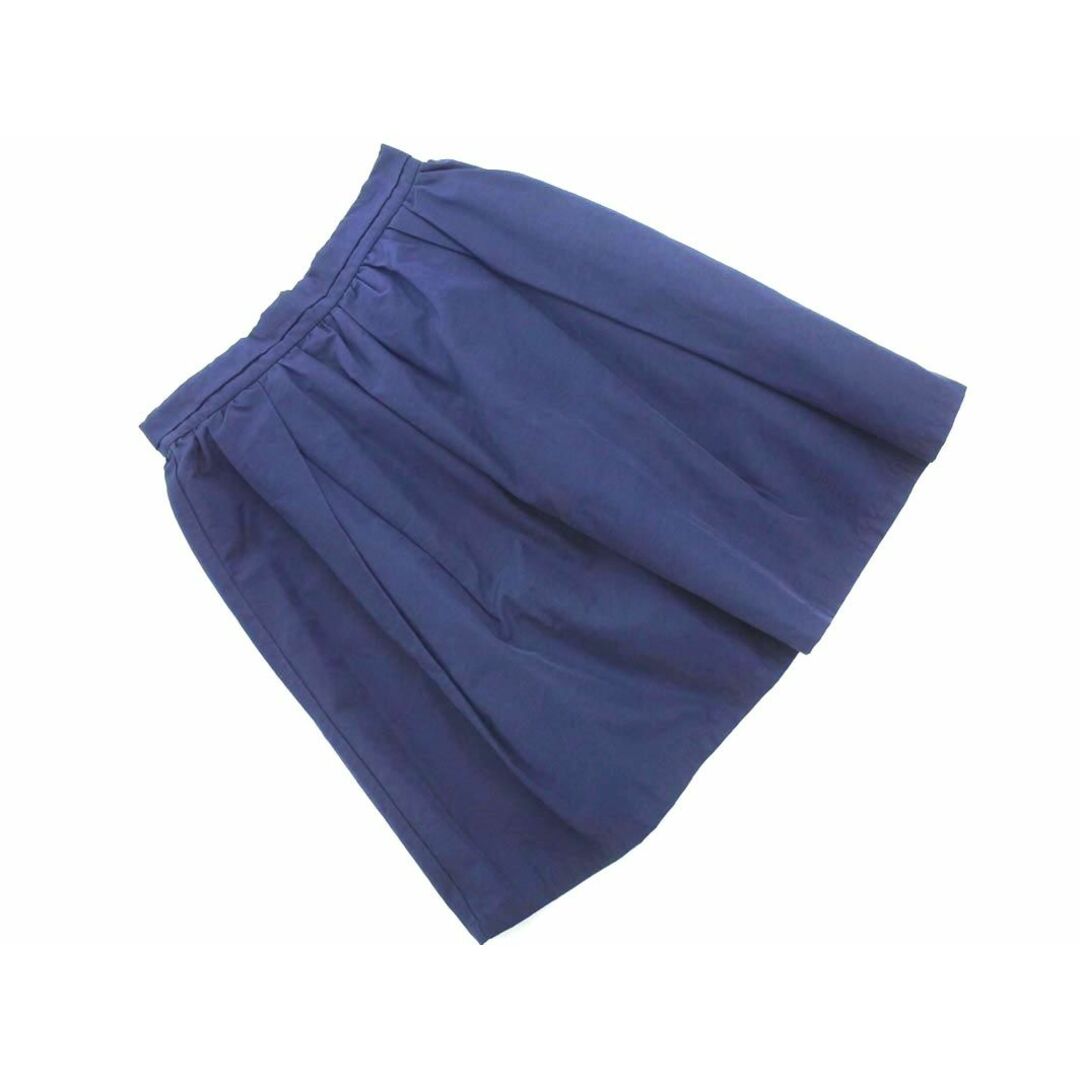 URBAN RESEARCH(アーバンリサーチ)のアーバンリサーチ Aライン 台形 スカート sizeF/紺 ■■ レディース レディースのスカート(ミニスカート)の商品写真