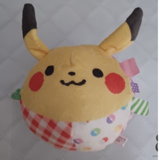 ポケモン(ポケモン)のモンポケ はじめてのやわらかピカチュウボール(ぬいぐるみ)