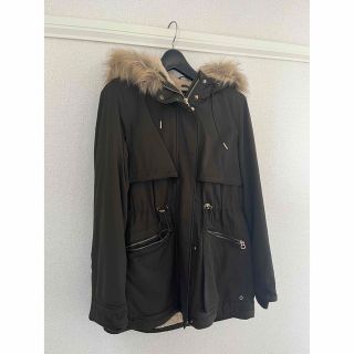 ザラ(ZARA)のzara モッズコート　アウター　ダウン(モッズコート)