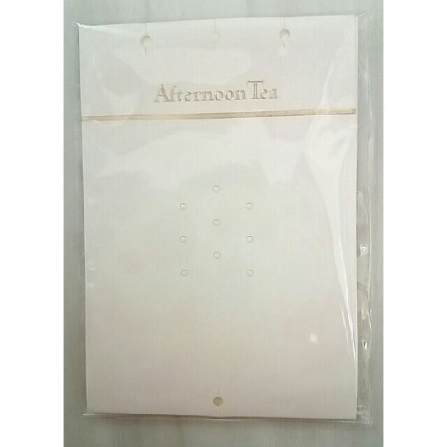 AfternoonTea(アフタヌーンティー)のAfternoon Tea✨アフタヌーンティー　アクセサリー 台紙 OPP 袋付 ハンドメイドのアクセサリー(その他)の商品写真
