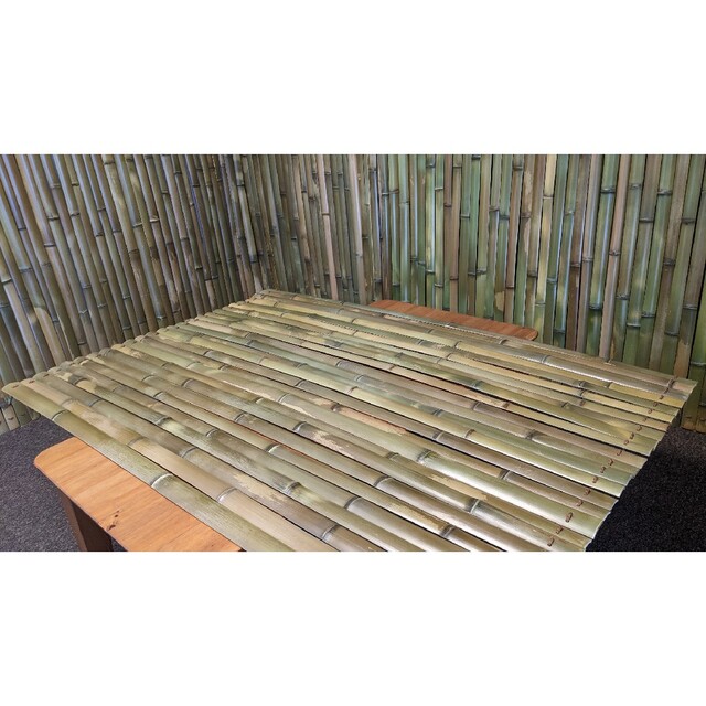 竹】【DIY】竹すのこ 竹すだれ 竹垣 目隠し 古民家DIY 建仁寺晒竹 真