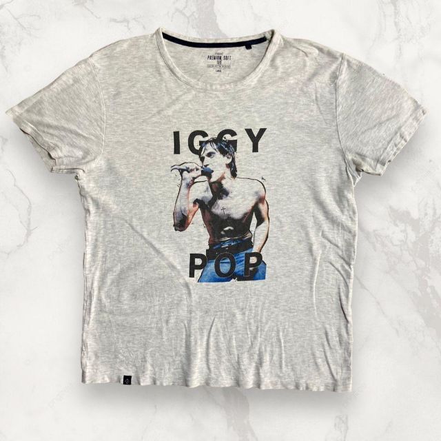 HKL 古着 90s 00s イギー　ポップ　IGGY POP バンド Tシャツ メンズのトップス(Tシャツ/カットソー(半袖/袖なし))の商品写真