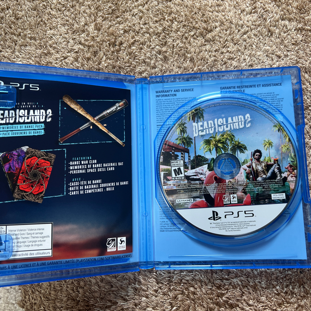 初売り】 新品未使用品 デッドアイランド2 北米版 PS5 家庭用ゲーム