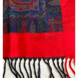Yves Saint Laurent - イブサンローラン 大判ストールの通販 by