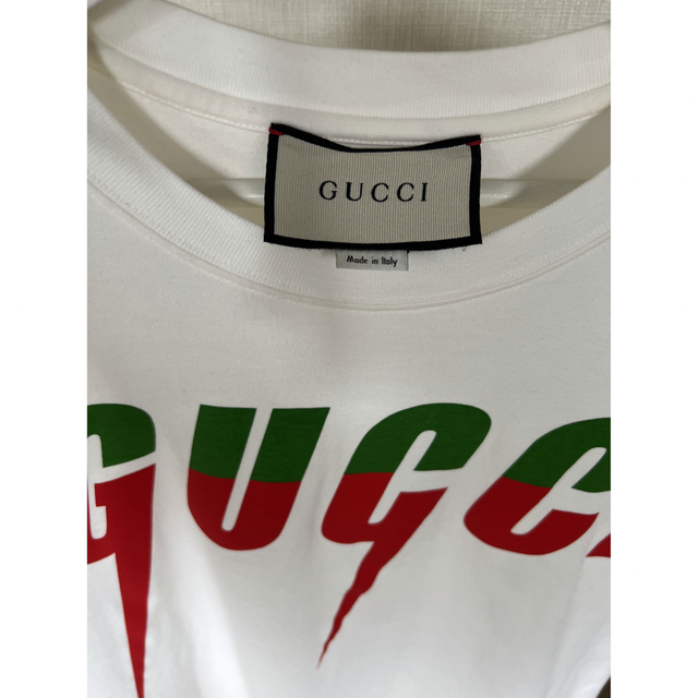 Gucci(グッチ)の2022年SS グッチ ロゴTシャツ サイズXS 2回着用 美品 メンズのトップス(Tシャツ/カットソー(半袖/袖なし))の商品写真