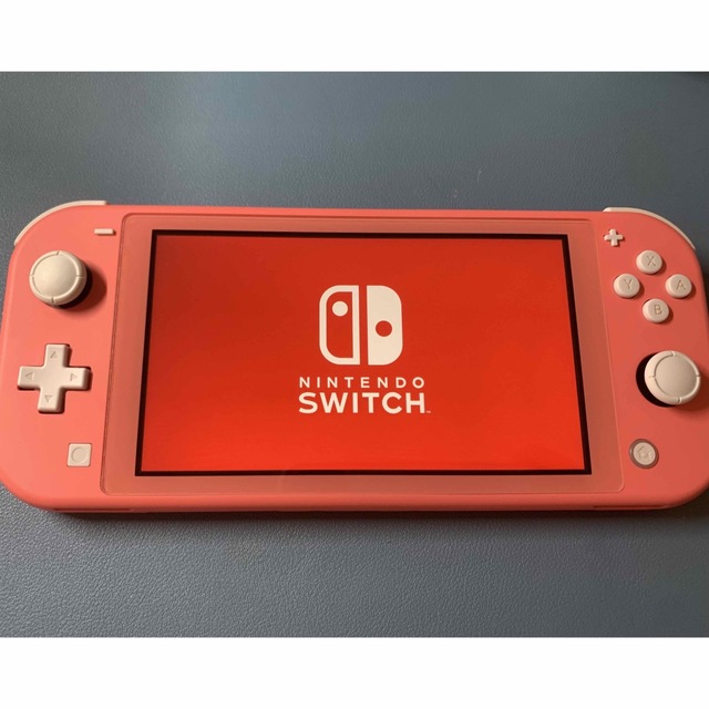 Nintendo Switch LITE コーラルピンク 本体のみ 傷なし - 家庭用ゲーム