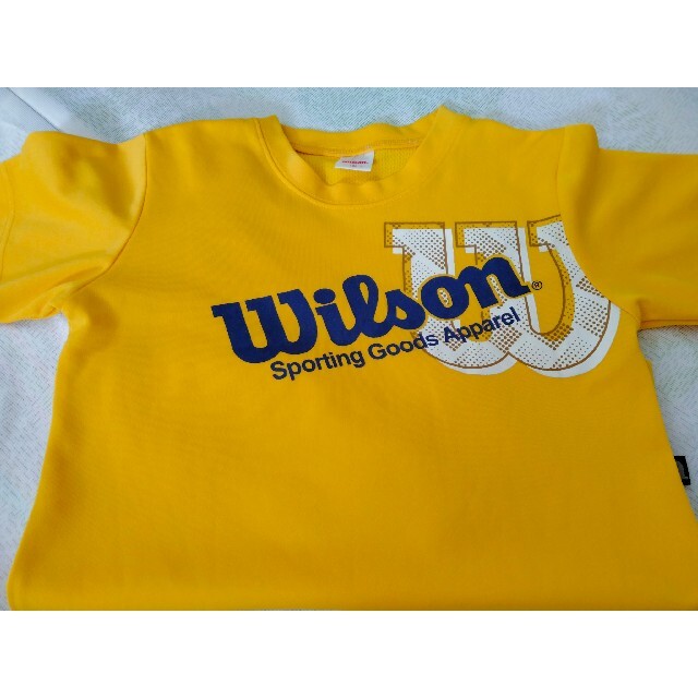 Wilson　きれいな黄色　サラッと涼しい　Ｔシャツ　内側メッシュ キッズ/ベビー/マタニティのキッズ服男の子用(90cm~)(Tシャツ/カットソー)の商品写真