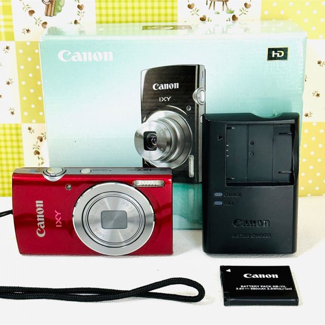 ✨極上美品✨Canon キャノン IXY 120 レッド - コンパクトデジタルカメラ