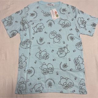 リトルツインスターズ(リトルツインスターズ)の【新品タグ付】 サンリオ キキララ 半袖 Tシャツ トップス ブルー M(Tシャツ(半袖/袖なし))