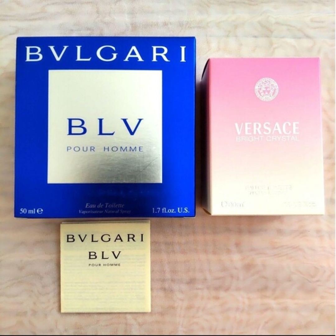 BVLGARI(ブルガリ)の空箱　香水　２点　ブルガリ　VERSACE コスメ/美容の香水(香水(女性用))の商品写真