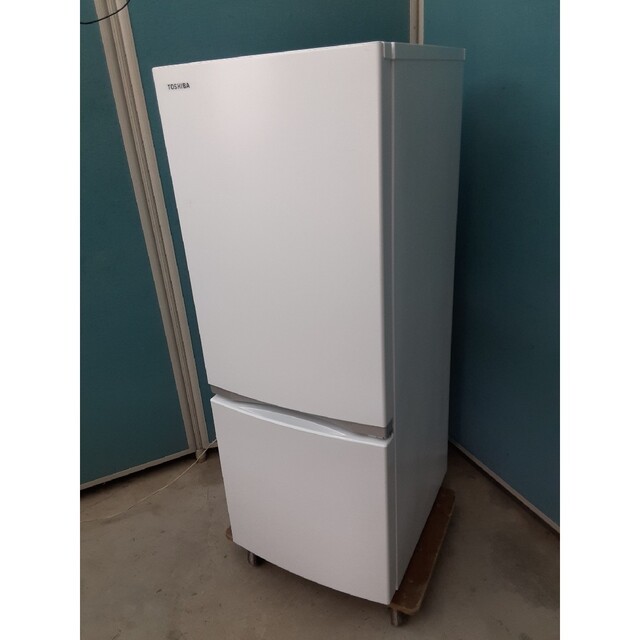 東芝 - 美品 東芝2ドア冷凍冷蔵庫153L GR-R15BS-W ホワイトの通販 by
