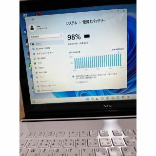 NEC - NECノートパソコン SSD480GB Windows11メモリ8GB初期設定済の ...