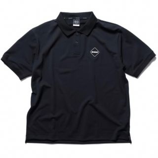 XL 新品 送料無料 FCRB 23SS EMBLEM POLO BLACK