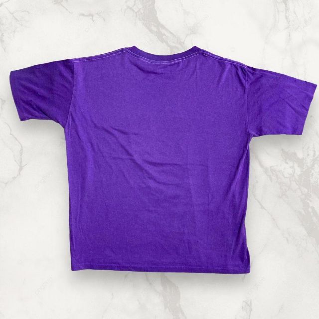 HJW Sports wear 90s USA製 紫 ビンテージ　シングル メンズのトップス(Tシャツ/カットソー(半袖/袖なし))の商品写真