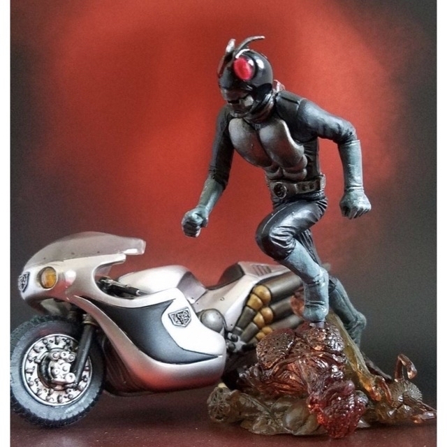 BANDAI(バンダイ)のs.i.c.匠魂 vol.6 仮面ライダー1号  サイクロン アーティストカラー エンタメ/ホビーのフィギュア(特撮)の商品写真