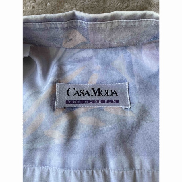 80s 90s CASAMODA 半袖シャツ ドイツ製 ユーロ ビンテージ