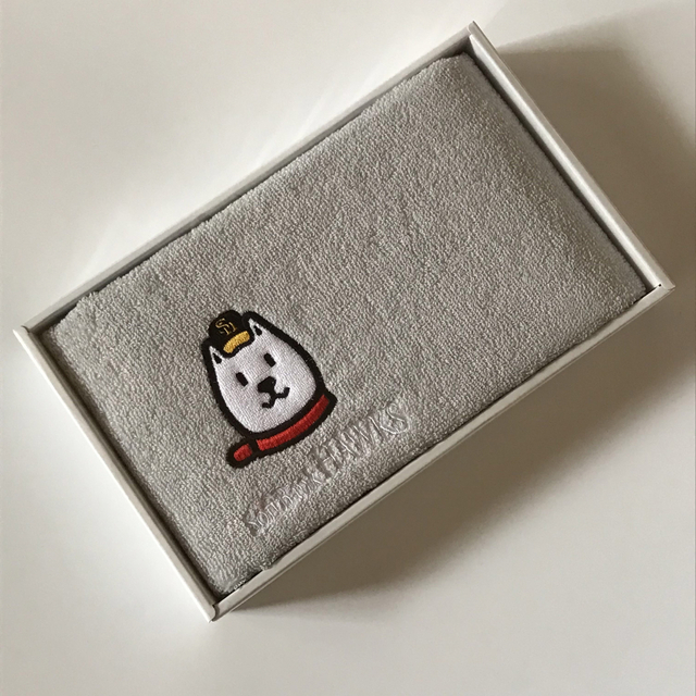 福岡ソフトバンクホークス - ソフトバンクホークス お父さん犬応援隊長フェイスタオル(今治タオル)の通販 by ももこも's shop|フクオカ ソフトバンクホークスならラクマ