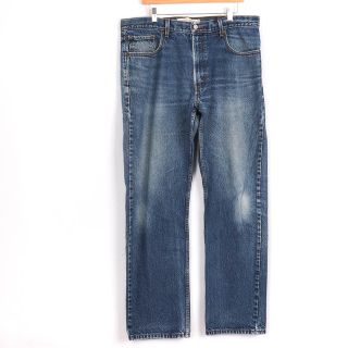 リーバイス(Levi's)のリーバイス デニムパンツ ジーンズ 505 レギュラーフィット 大きいサイズ アメリカ買付品 海外古着 メンズ W38L34サイズ ブルー Levi's(ジャージ)