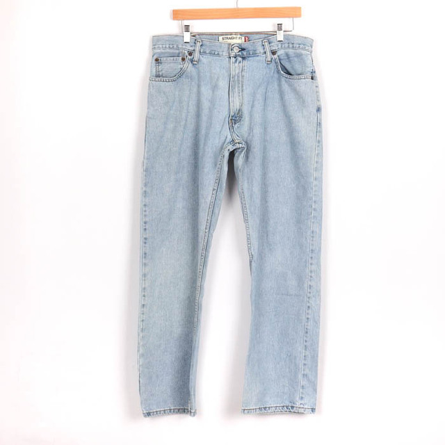 リーバイス デニムパンツ ジーンズ 505 ストレートフィット アメリカ買付品 海外 メンズ W36L32サイズ ブルー Levi's