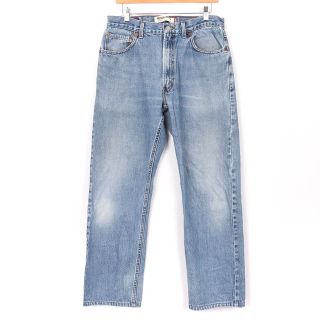 リーバイス(Levi's)のリーバイス デニムパンツ ジーンズ 505 ストレート レギュラーフィット アメリカ買付品 海外古着 メンズ W34L32サイズ ブルー Levi's(ジャージ)