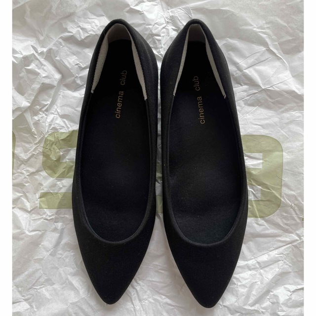 HONEYS(ハニーズ)のHoneys ペタンコ パンプス black 23.5cm レディースの靴/シューズ(ハイヒール/パンプス)の商品写真
